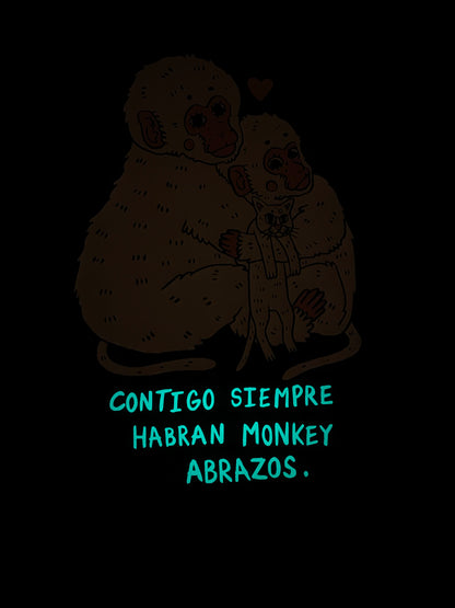 Polera - Monkey Abrazo <3