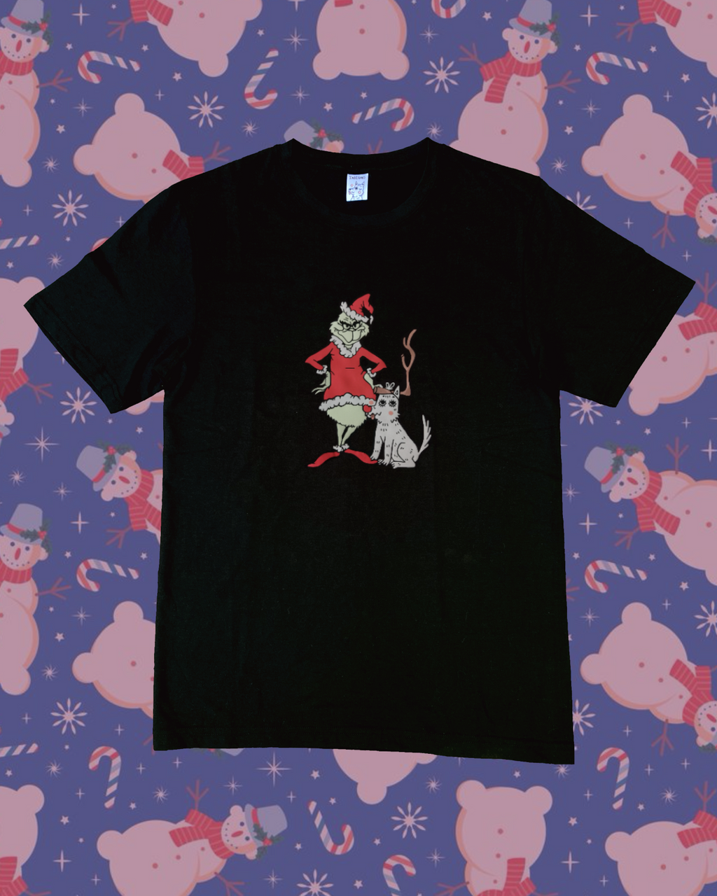 Polera - Grinch x indigno 🎄