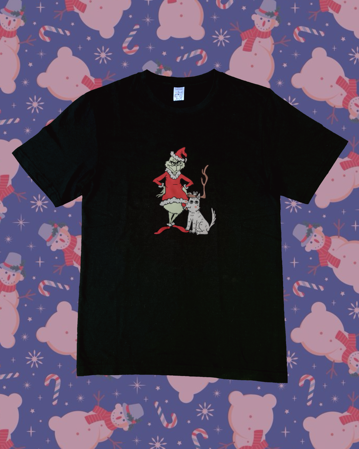 Polera - Grinch x indigno 🎄