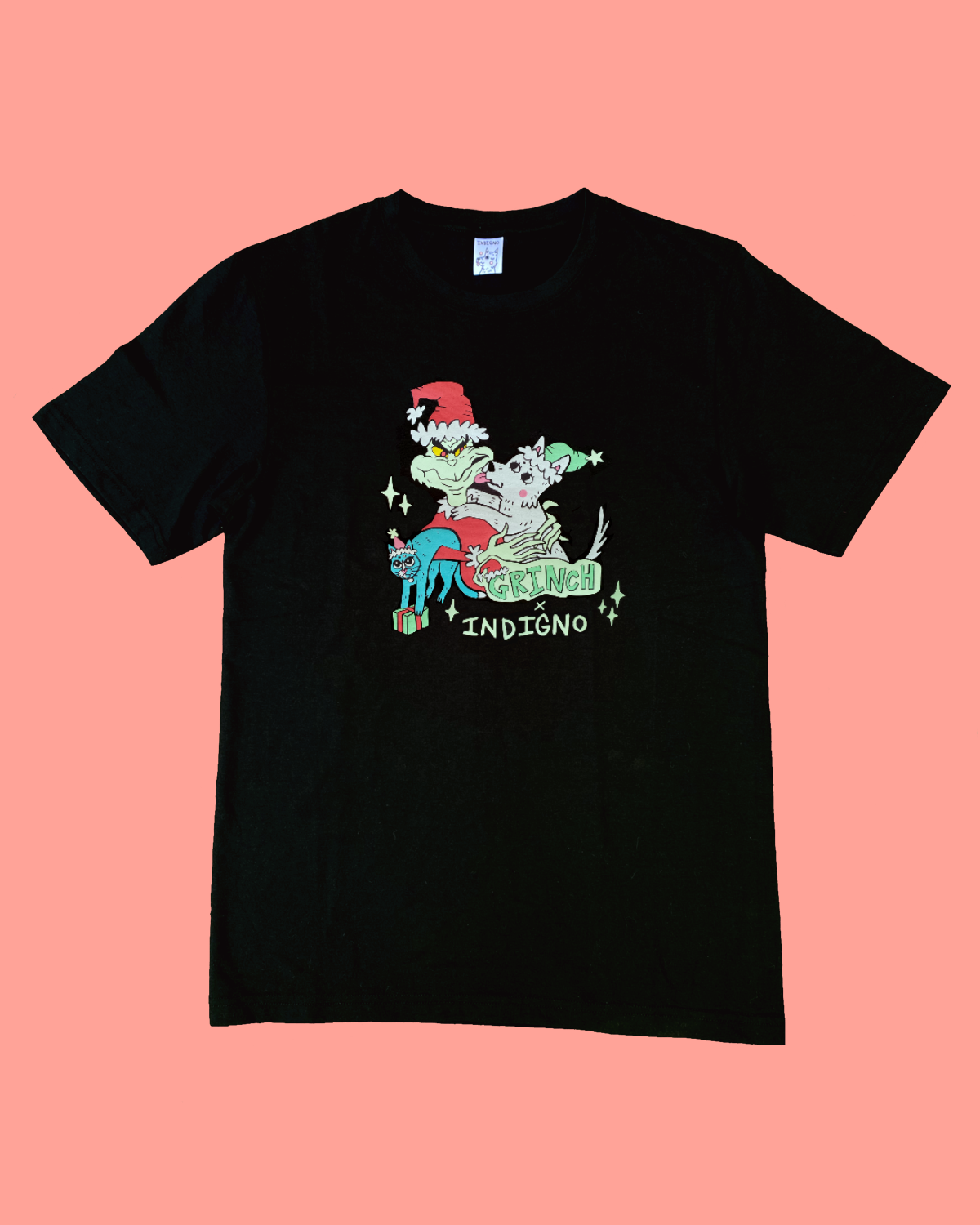 Polera - Grinch x indigno II 🎁