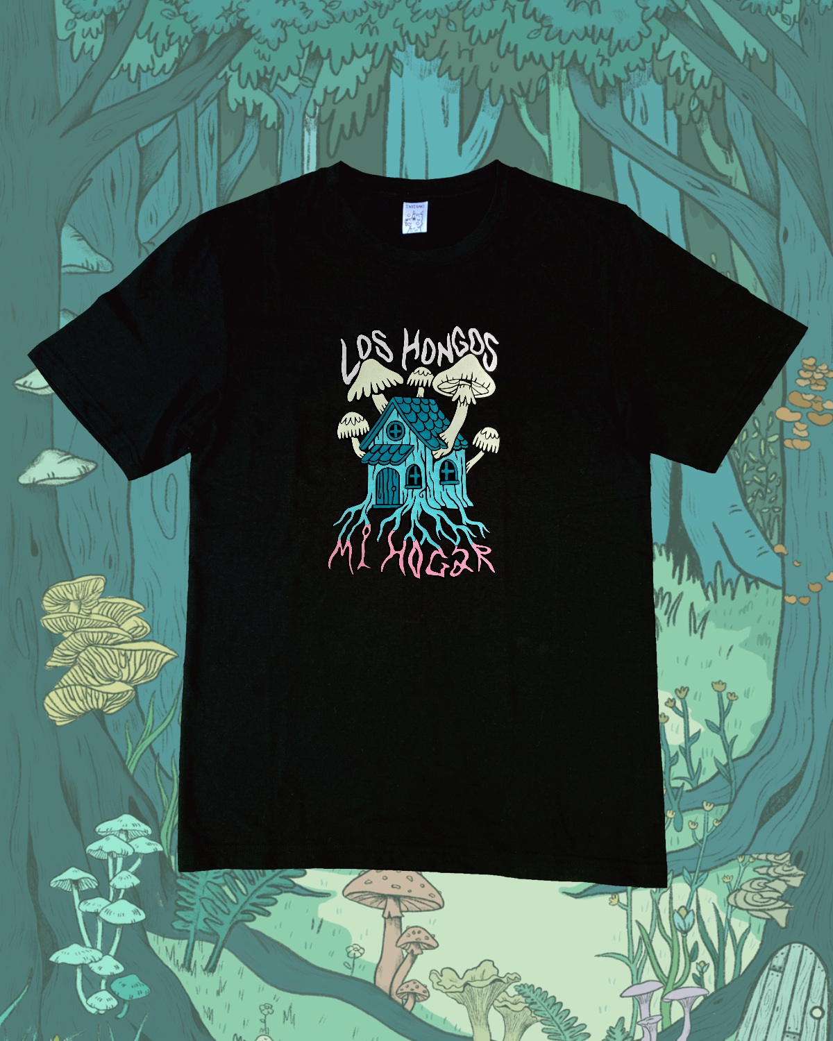 Polera - "Los hongos, mi hogar" 🏠🍄