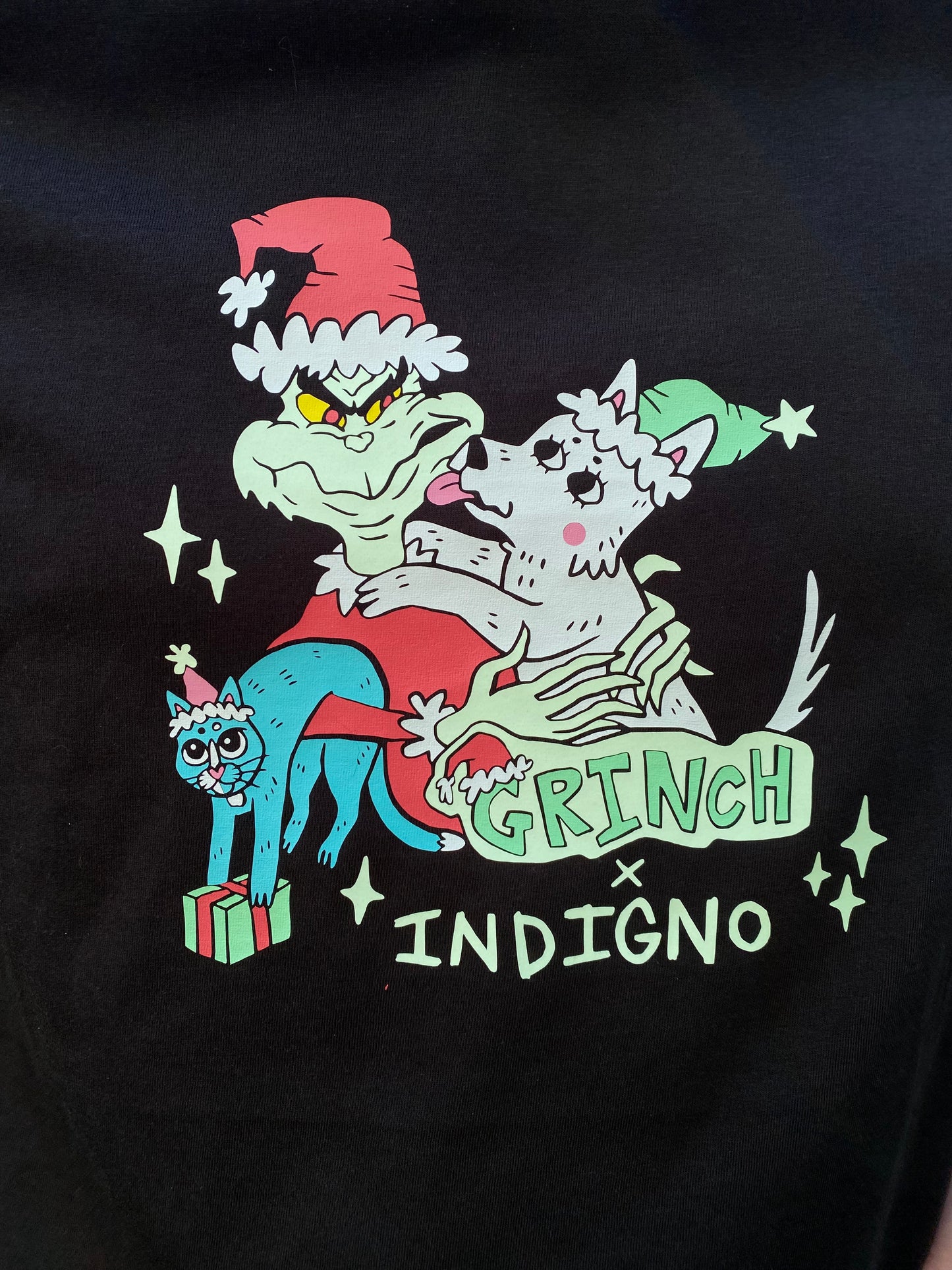 Polera - Grinch x indigno II 🎁